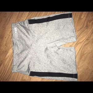 Pink xs biker shorts that stretch, new condition